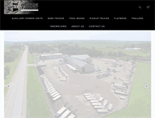 Tablet Screenshot of bigrigtruck.com